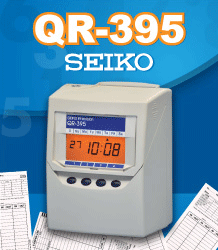 Bình Dương Máy chấm công thẻ giấy SEIKO QR-395